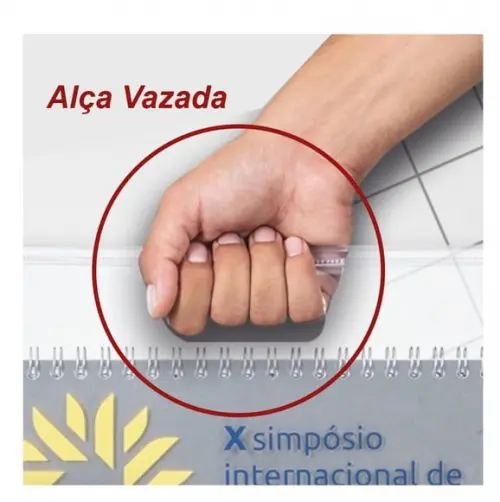 100 Pastas Zip Zap com Alça Personalizadas Silk