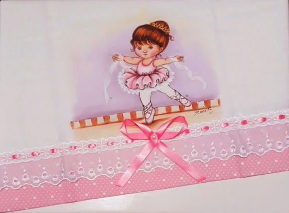 Fralda Passeio-menina Bailarina