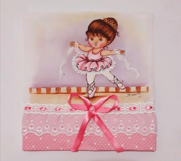 Fralda Passeio-menina Bailarina