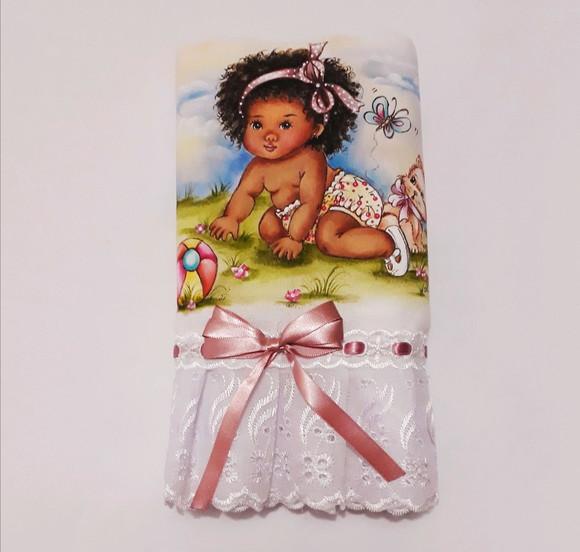 Fralda Passeio-Menina Gatinho e Bola