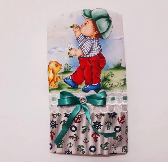 Fralda Passeio-Menino e Bolha de Sabão