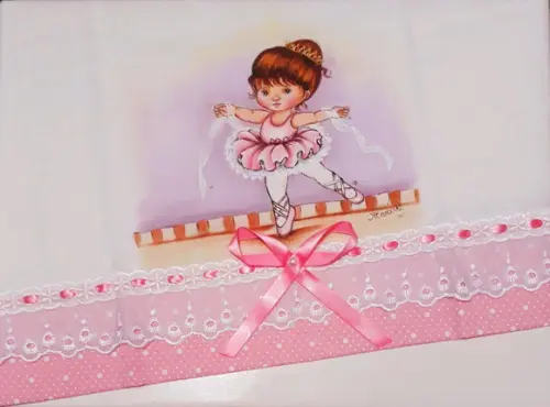 Fralda Passeio-menina Bailarina