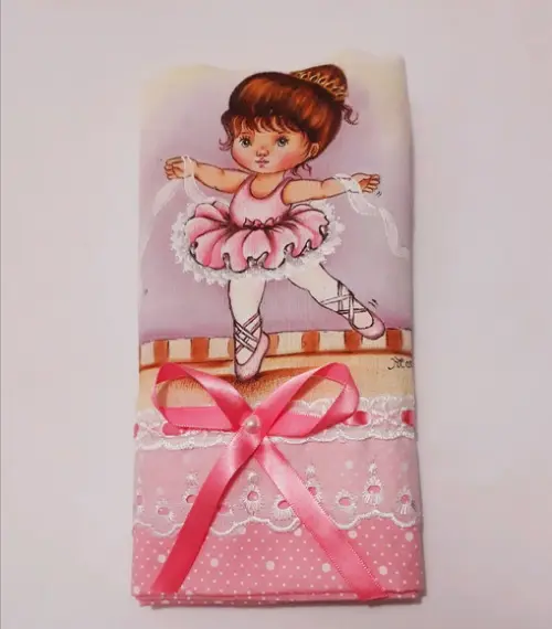 Fralda Passeio-menina Bailarina