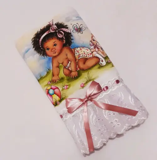 Fralda Passeio-Menina Gatinho e Bola