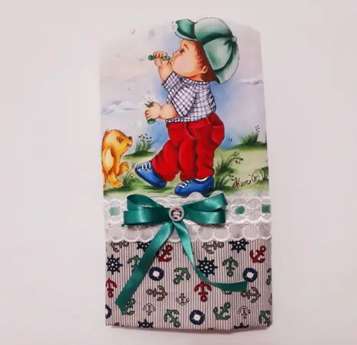 Fralda Passeio-Menino e Bolha de Sabão