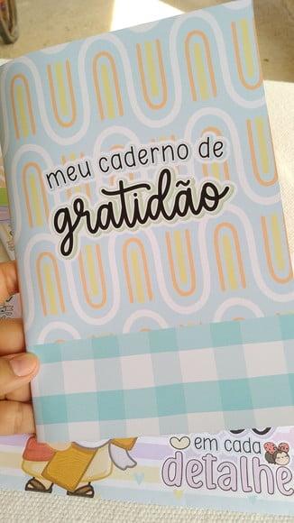 Caderno de Gratidão para igrejas