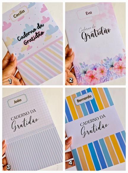 Caderno de Gratidão para igrejas