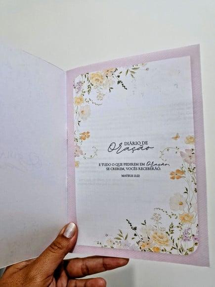Caderno Diario de Oração Floral