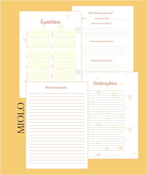 Caderno Planner Ministério Infantil para Crianças