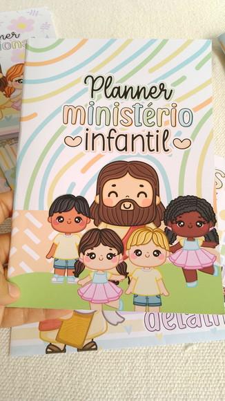 Caderno Planner Ministério Infantil para Lideres