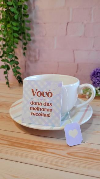 Caixa e Envelopes para Cha Dia do Avós