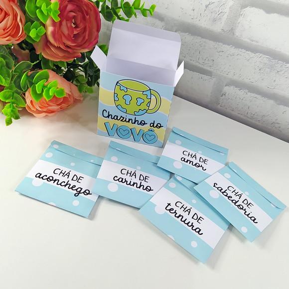 Caixa e Envelopes para Cha Dia do Avós