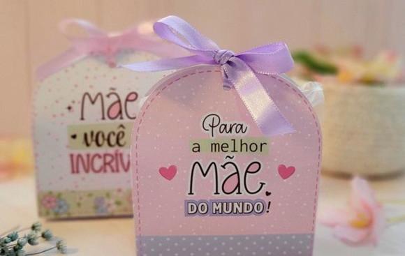 Caixa Envelope Sabonete Dia das Mães
