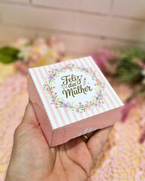 Caixa Versátil Lembrancinha Dia da Mulher