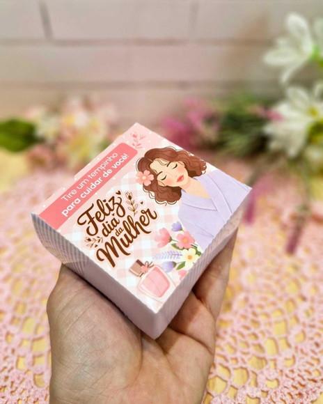 Caixa Versátil Lembrancinha Dia da Mulher