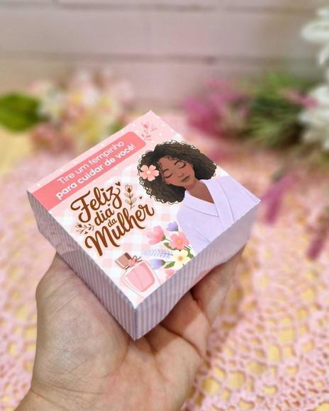 Caixa Versátil Lembrancinha Dia da Mulher