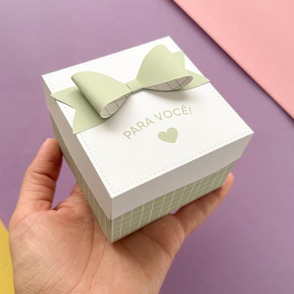 Caixa Versátil para Presente Sabonete ou Bombons