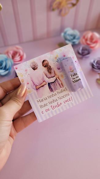 Cartão e Rotulo Adesivo para Bis Dia da Mulher Virtuosa Cristão