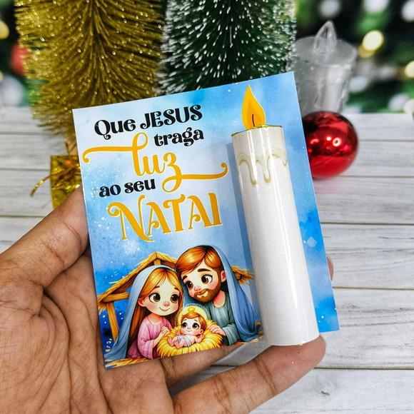 Cartão e Rotulo de Natal para Bis ou Baton