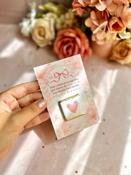 Cartão e Rotulo para Chocolate Dia das Mães