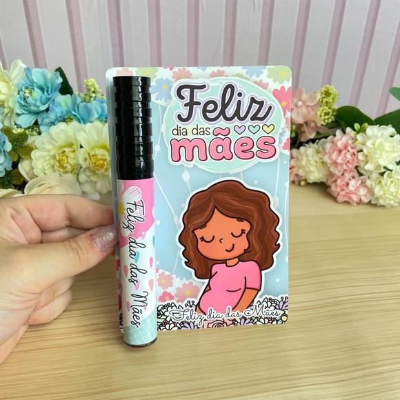 Cartão e Rótulo pra Batom Dia das Mães