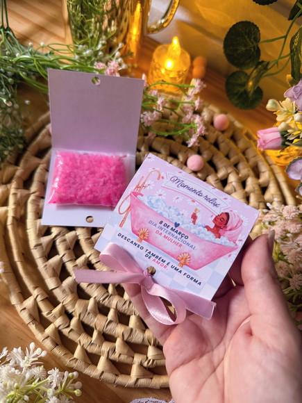 Cartão Versátil para Chocolate, Escalda Pés, Dia da Mulher