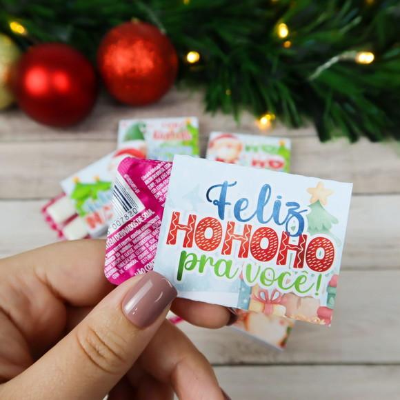 Chicletes com Frases para Natal