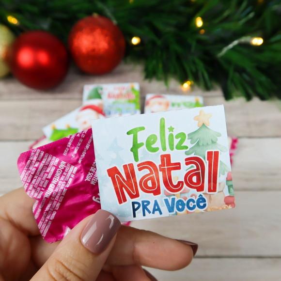 Chicletes com Frases para Natal