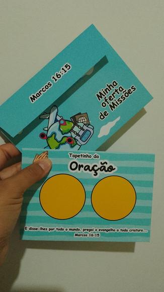 Envelope para Oferta de Missões