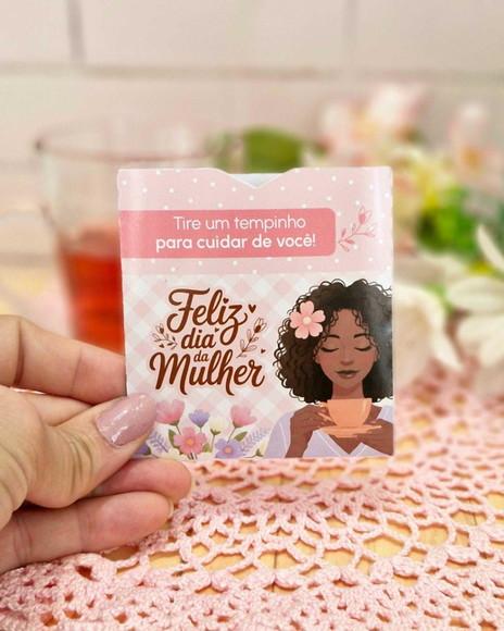 Envelope para Chá Dia da Mulher
