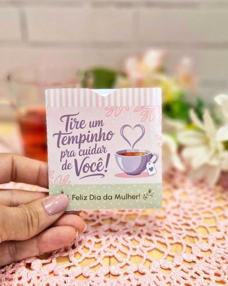 Envelope para Chá Dia da Mulher