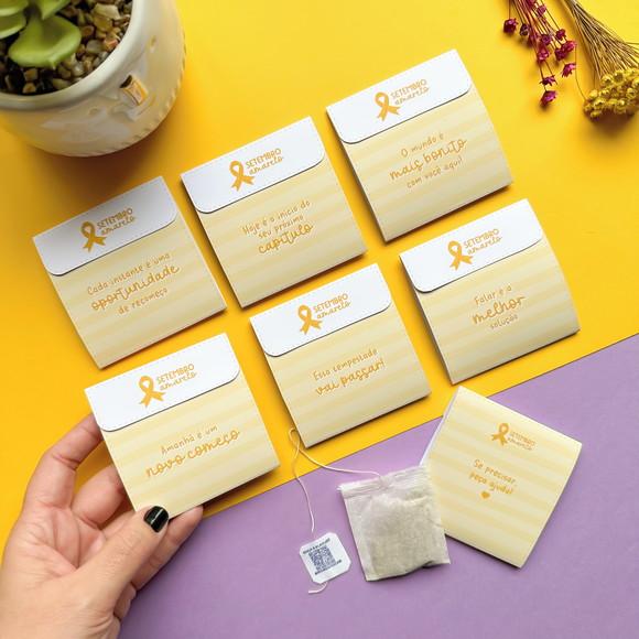 Envelope para Chá Setembro Amarelo