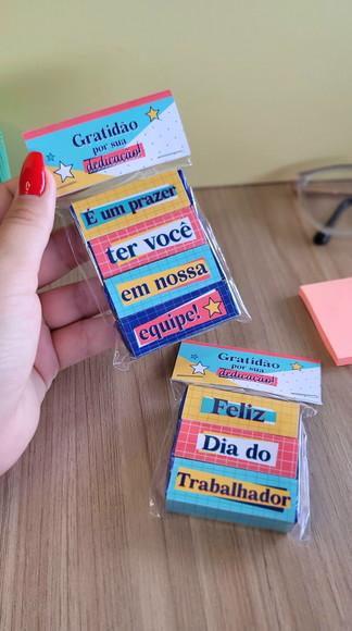 Lapela e Rotulo para Bis Dia do Trabalhador