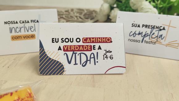 Lapela para Saquinho, Recepção, Igreja, Paroquia, Culto