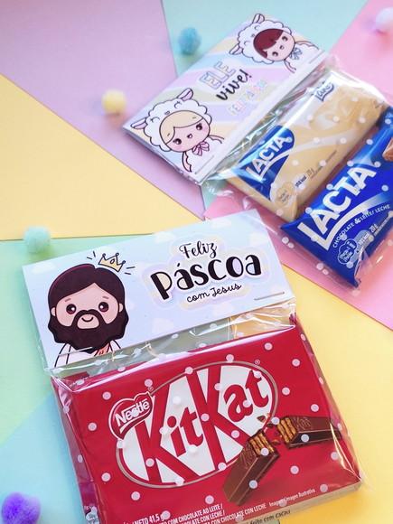 Lapela para Saquinho Páscoa Cristã
