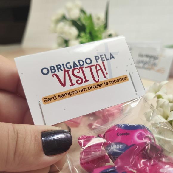 Lapela para Saquinho, Recepção, Igreja, Paroquia, Culto