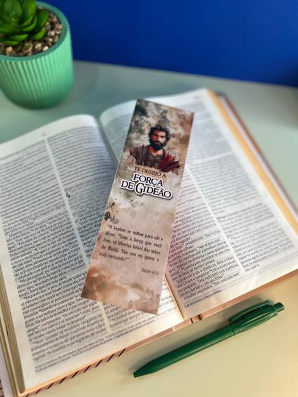Marcador de Paginas Bíblia Dia dos Pais Cristãos