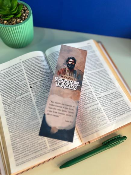 Marcador de Paginas Bíblia Dia dos Pais Cristãos
