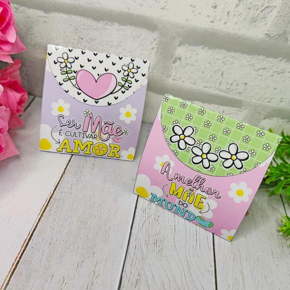 Porta Bombom Dia das Mães Envelope