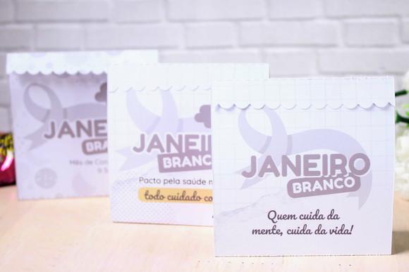 Porta Bombom Janeiro Branco Dia do Psicólogo