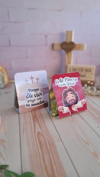 Porta Bombom Pascoa com Jesus
