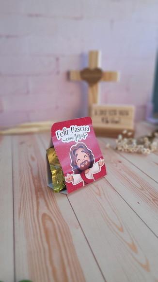 Porta Bombom Pascoa com Jesus