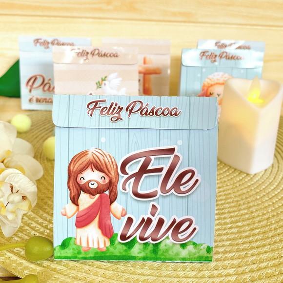 Porta Bombom Pascoa com Jesus