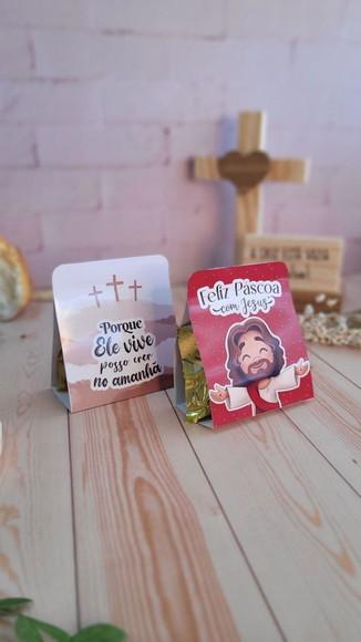 Porta Bombom Pascoa com Jesus