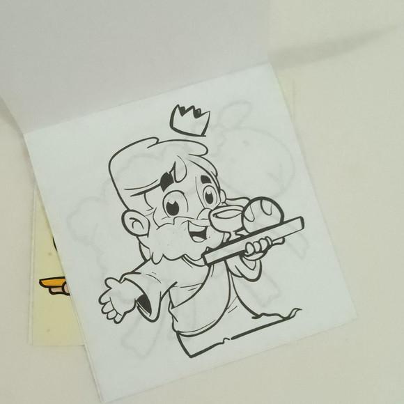 Revistinha Colorir Desenhos Jesus na Páscoa