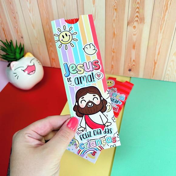 Saquinho Envelope para Fini Dia das Crianças com Jesus