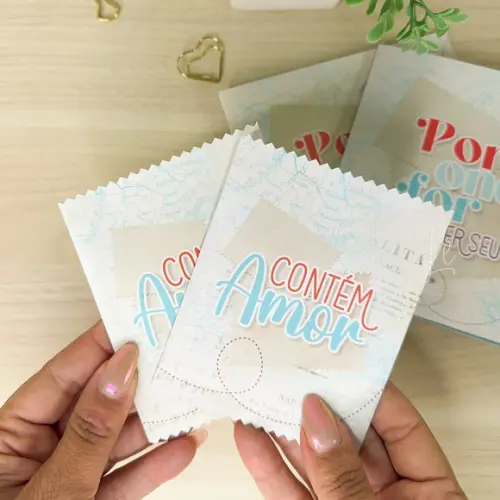 Álbum de Figurinhas para Casal Namorados Noivos Meu Par Perfeito