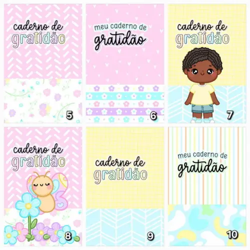 Caderno de Gratidão para igrejas