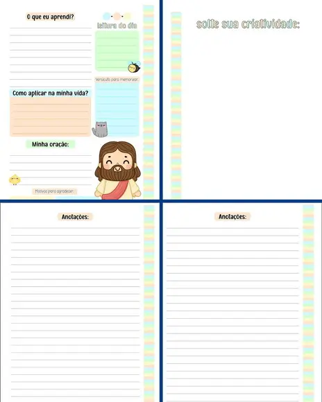 Caderno Devocional Infantil