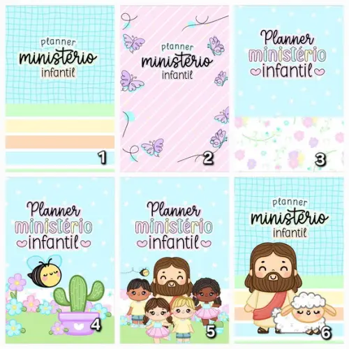 Caderno Planner Ministério Infantil para Lideres